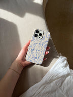 London Fog Indigo Bouquet iPhone 17 Pro Max Case