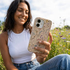 Seashell Dusty Petals iPhone 17 Pro Max Case