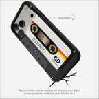 Black Cassette iPhone 17 Pro Max Case