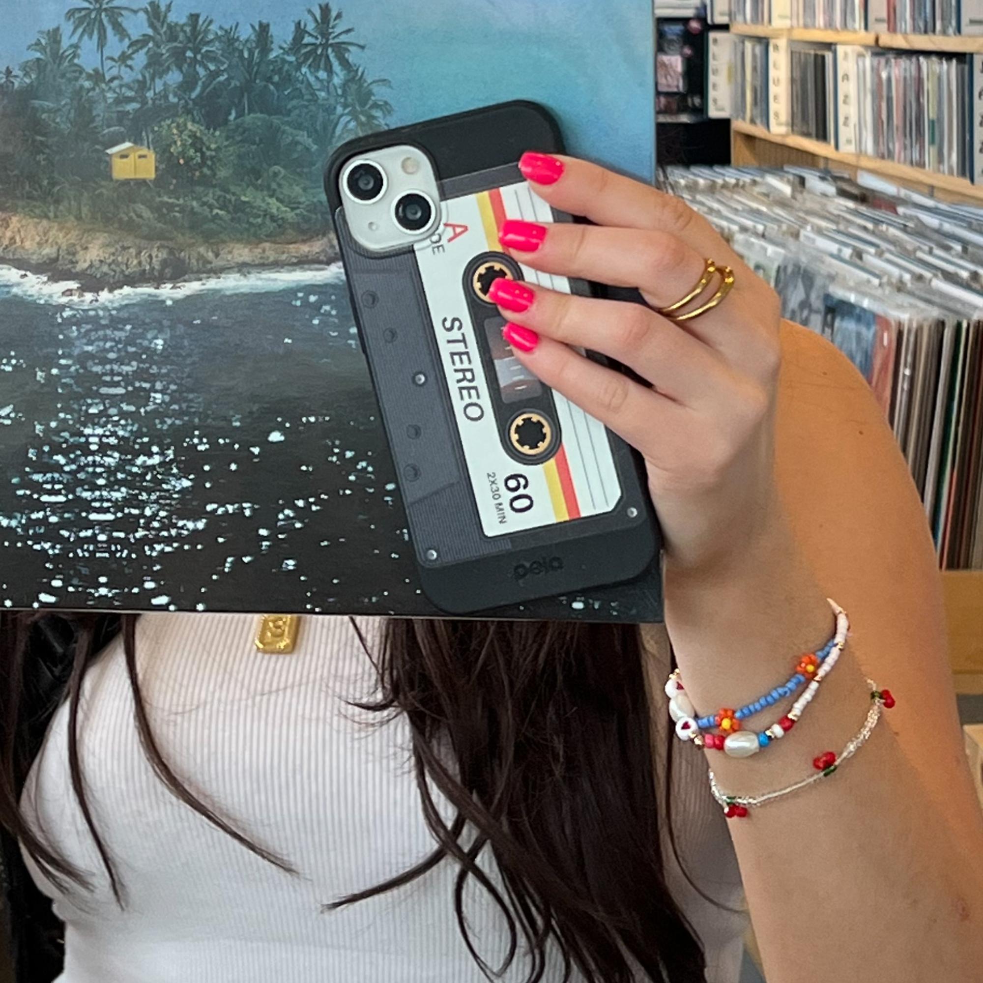 Black Cassette iPhone 17 Pro Max Case