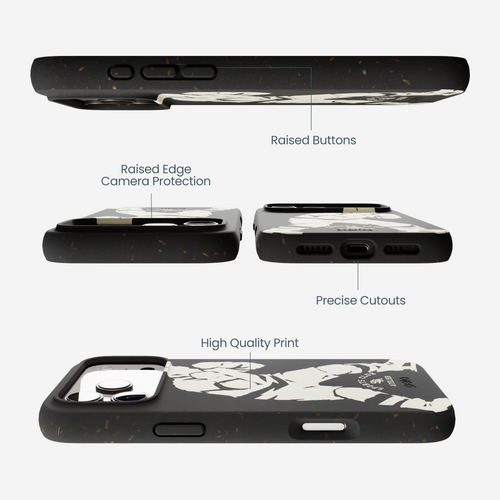 Black Drop The Gloves iPhone 17 Pro Max Case