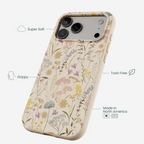 Seashell Dusty Petals iPhone 17 Pro Max Case