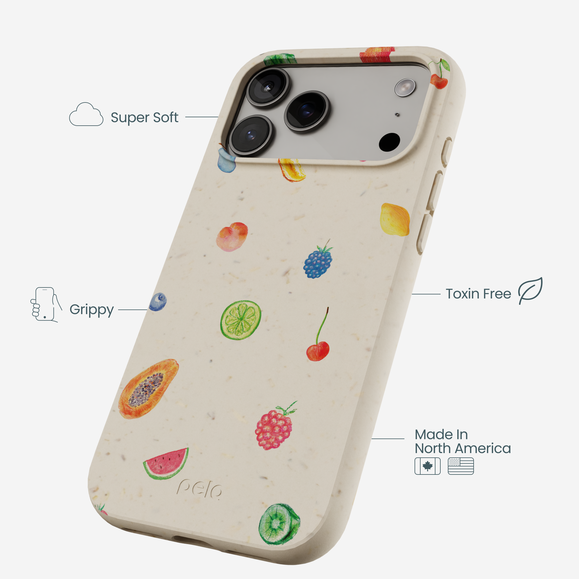 London Fog Lil Fruity iPhone 17 Pro Max Case