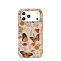 Seashell Monarch Butterfly iPhone 17 Pro Max Case