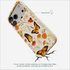 Seashell Monarch Butterfly iPhone 17 Pro Max Case