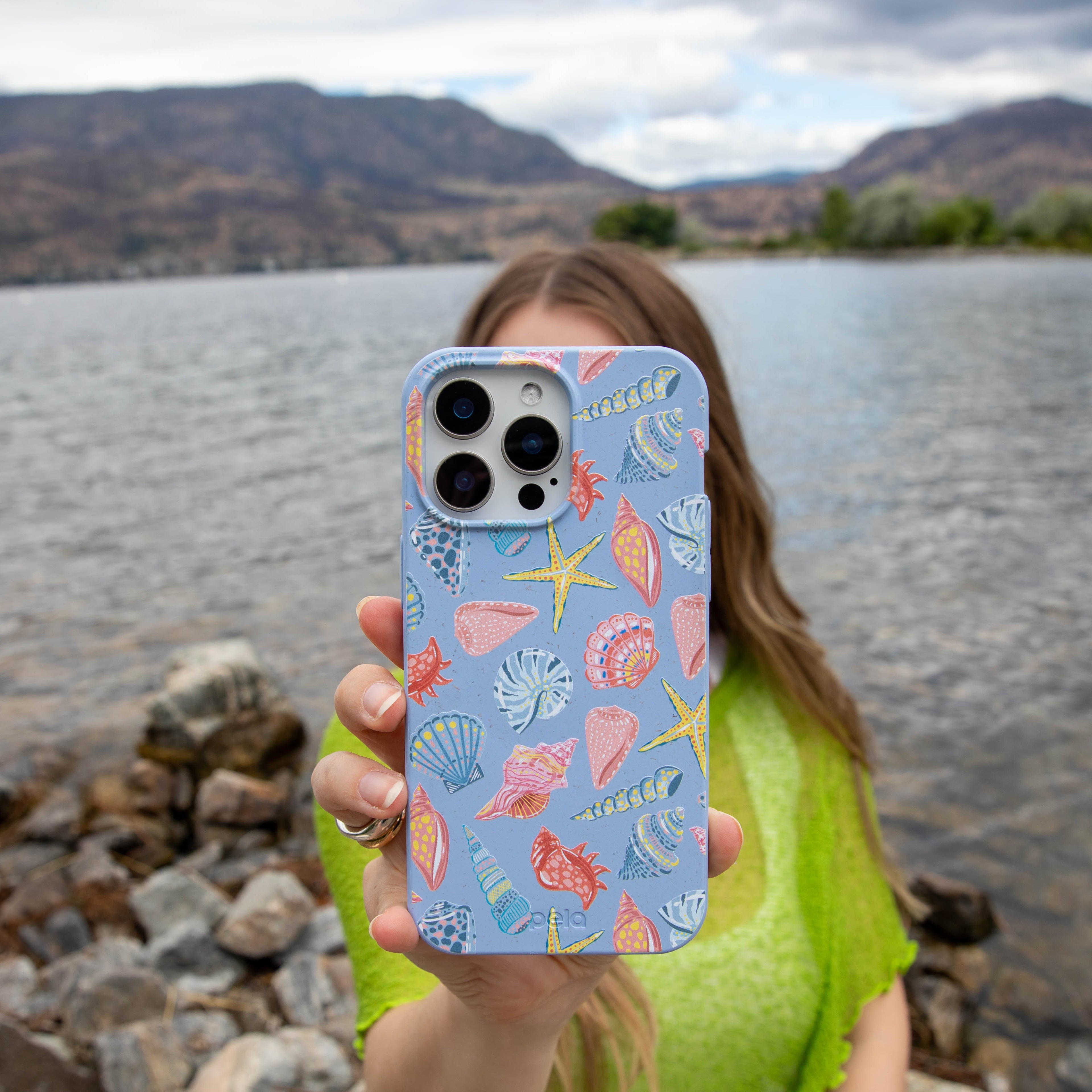 Powder Blue Mermaid Finds iPhone 17 Pro Max Case