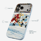 Powder Blue The Face Off iPhone 17 Pro Max Case