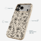 Seashell Wild Flower iPhone 17 Pro Max Case